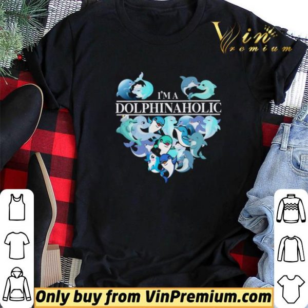 I’m A Dolphin Aholic Heart shirt sweater