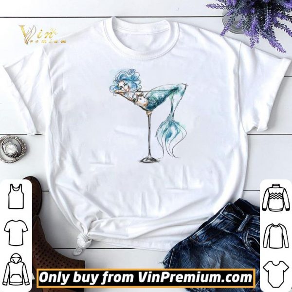 Mermaid glass shirt sweater