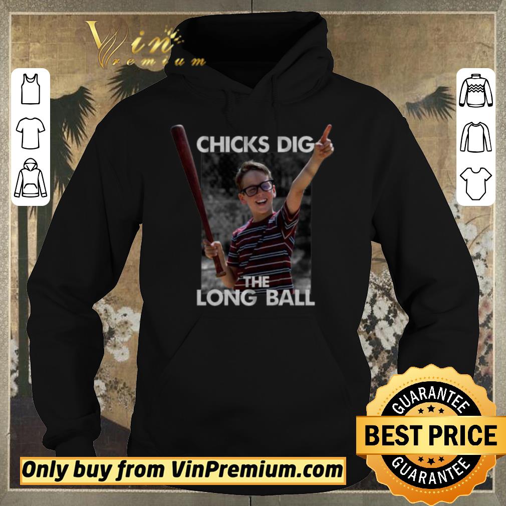5fd78a6b funny chicks dig the long ball sandlot shirt sweater 4 - Funny Chicks Dig The Long Ball Sandlot shirt sweater