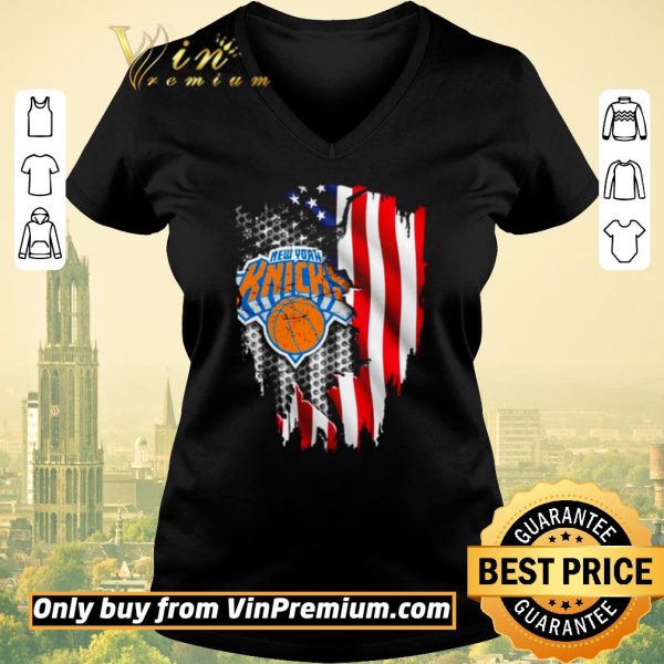 Official New York Knicks American Flag shirt sweater