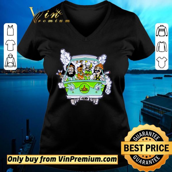 Official Cheech And Chong With Scooby Smoke shirt sweater