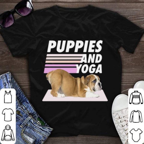 Nice Puppies And Yoga shirt