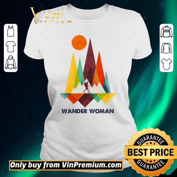 Pretty Wander Woman Camping shirt sweater