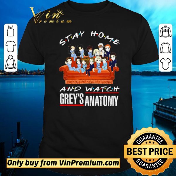 Official Stay home and watch Grey’s Anatomy shirt sweater