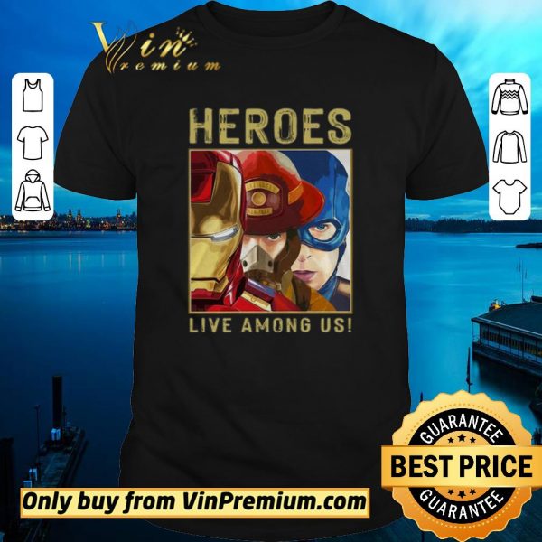 Premium Firefighter Heroes Live among US shirt sweater