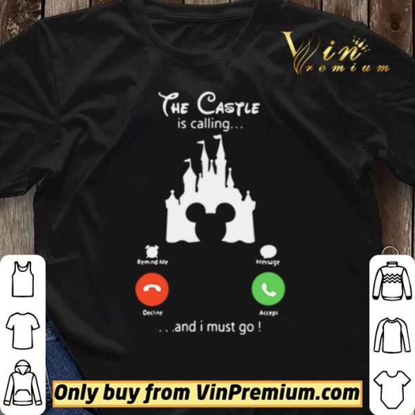 The Castle Disney is calling and I must go shirt sweater
