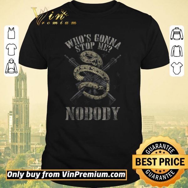 Hot Snake Guns Who’s Gonna Stop Me Nobody shirt sweater