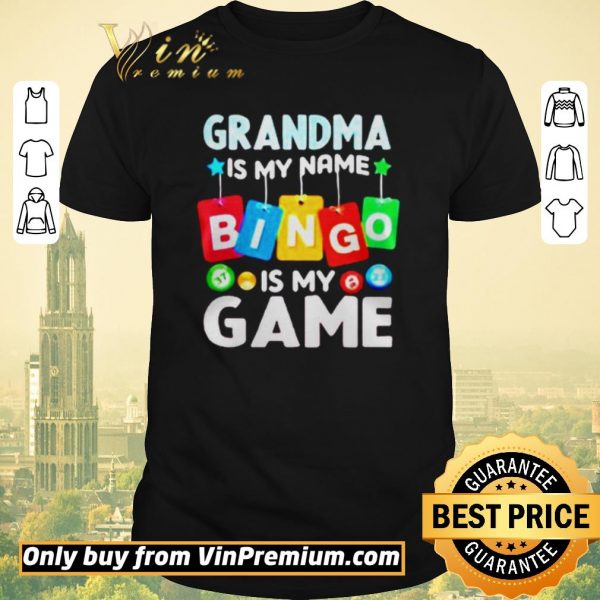 Premium Grandma is my nam Bingo is my Game shirt sweater