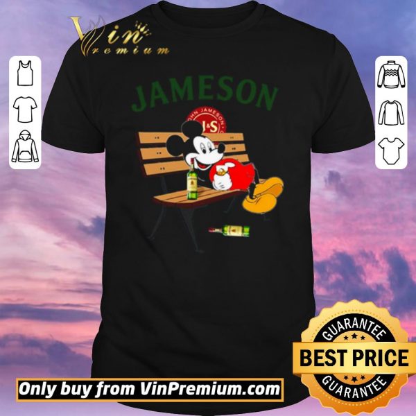 Top Mickey Mouse drink Jameson Irish Whiskey shirt sweater