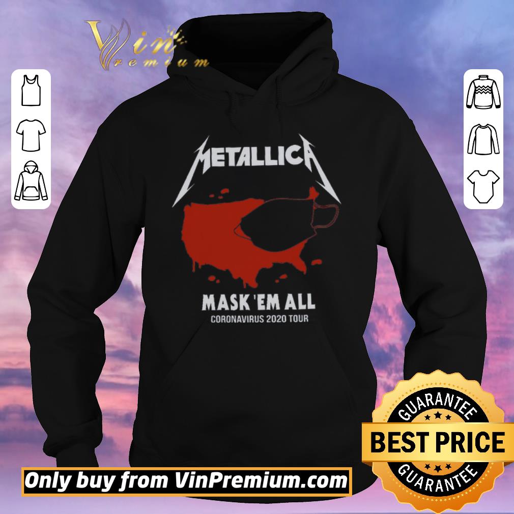 70208121 official metallic mask em all coronavirus 2020 tour shirt sweater 4 - Official Metallic Mask Em All Coronavirus 2020 Tour shirt sweater