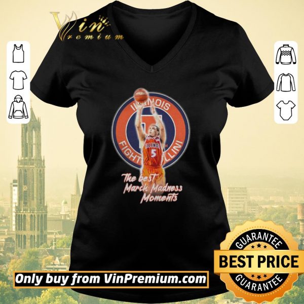 Original Illinois Fighting Illini the best March Madness Moments shirt sweater