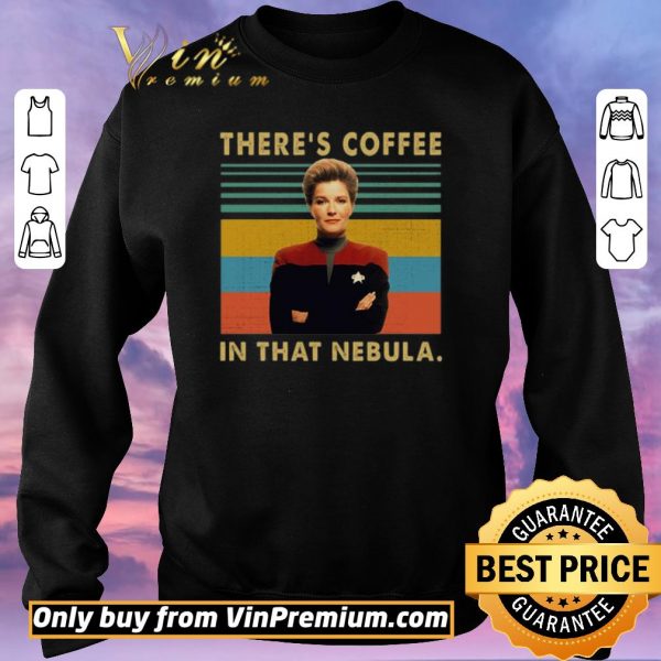 Pretty Kate Mulgrew There’s Coffee In That Nebula Vintage shirt sweater