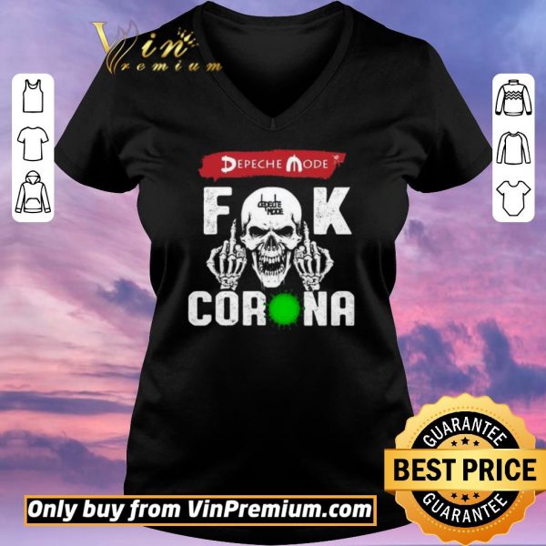 Top Depeche Mode Fuck Corona shirt sweater