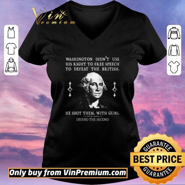 Awesome Washington Didn’t Use His Right To Free Speech To Defeat The British shirt sweater