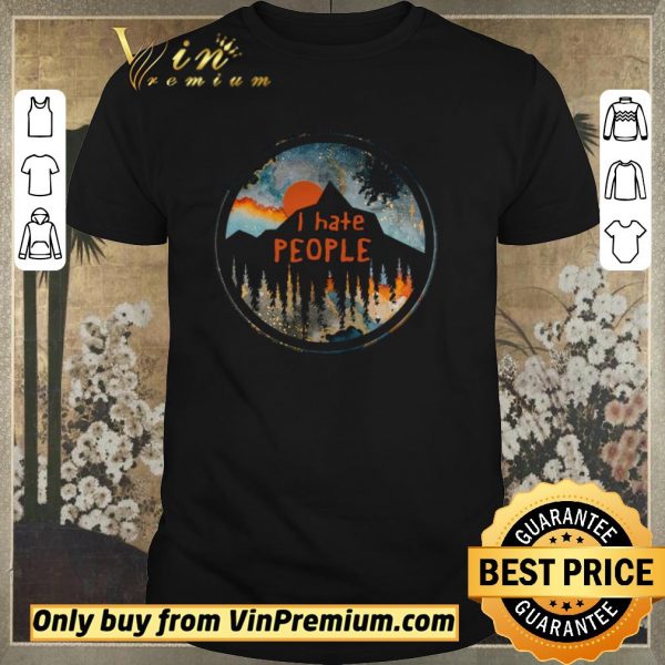 Top Sunset I Hate People shirt sweater