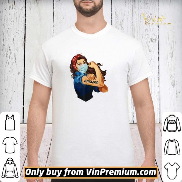 Strong Woman mask tattoo Amazon shirt sweater