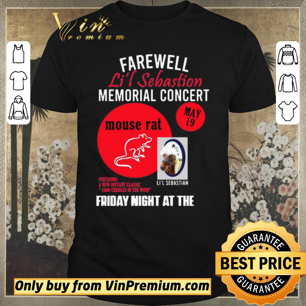 Awesome Farewell Lil sebastian Memorial Concert shirt sweater