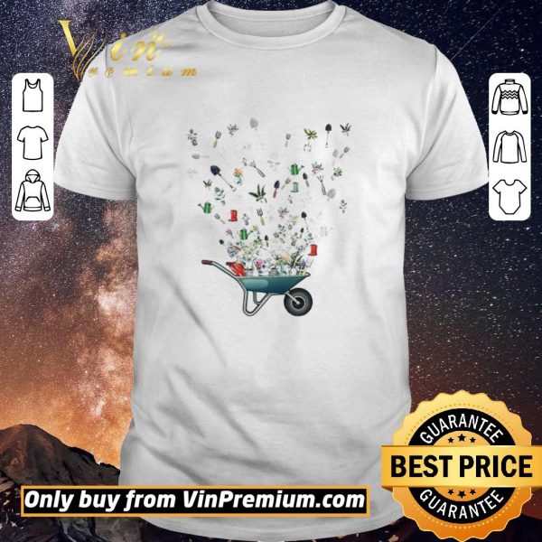 Nice Wheelbarrow garden flying shirt sweater