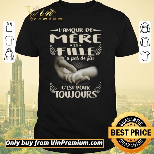 Pretty L’amour De Mere Et Fille N’a Pas De Fin C’est Pour Toujours shirt sweater