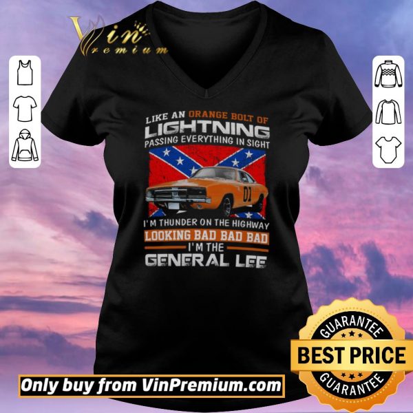 Pretty Car Like An Orange Bolt Of Lightning Passing Everything In Sight shirt sweater