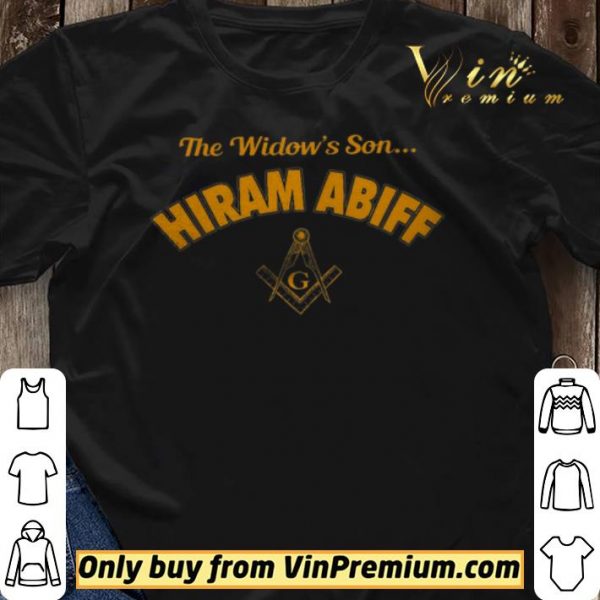 The Widow’s Son Hiram Abiff shirt sweater