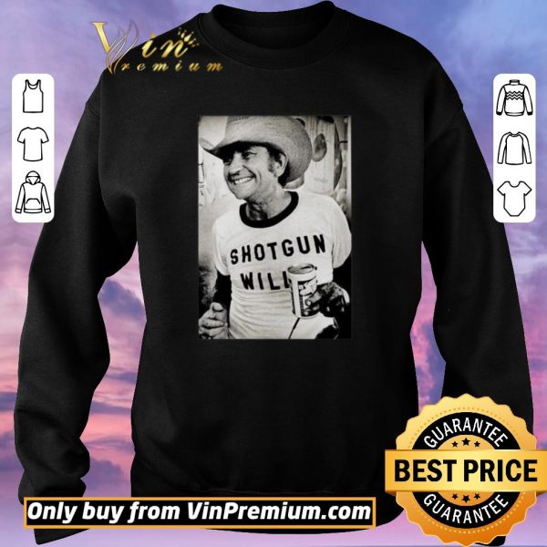 Official Willie Nelson Shotgun Willie shirt sweater