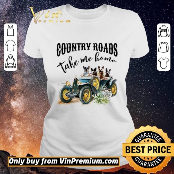Hot Dogs Country Road Take Me Home shirt sweater