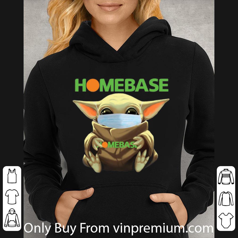 8f55f950 nice star wars baby yoda face mask hug homebase shirt 4 - Nice Star Wars Baby Yoda Face Mask Hug Homebase shirt