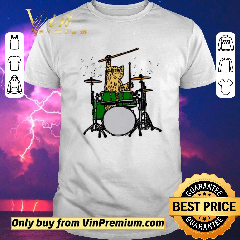 Awesome The Cat Hits The Drum shirt sweater