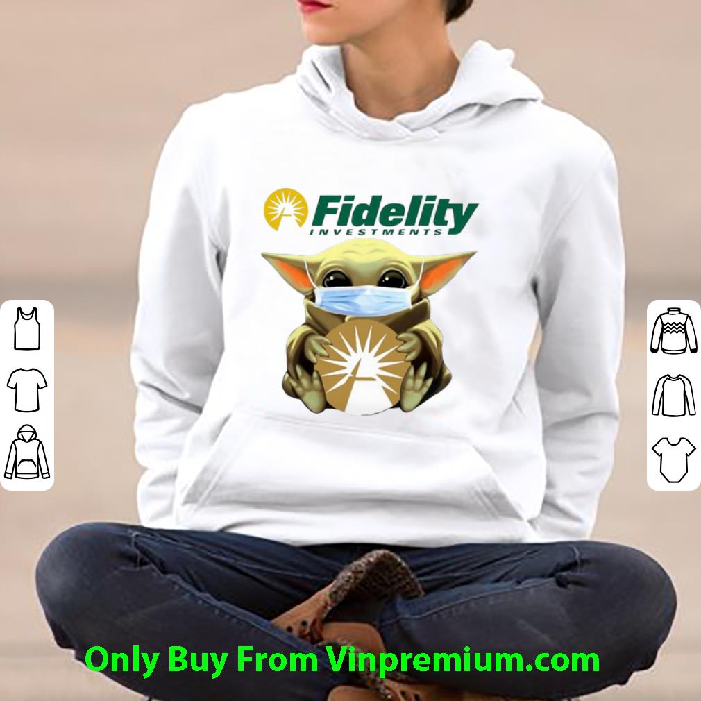 8ff2a09c top star wars baby yoda mask hug fidelity investments shirt 4 - Top Star Wars Baby Yoda Mask Hug Fidelity Investments shirt