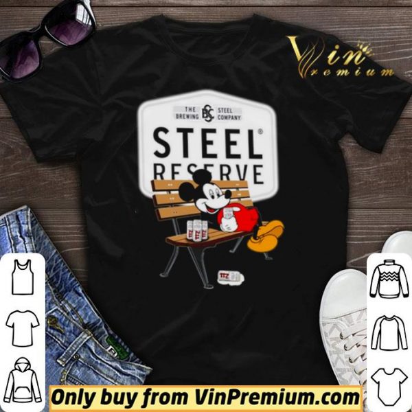 Mickey Mouse drink Steel Reserve shirt sweater
