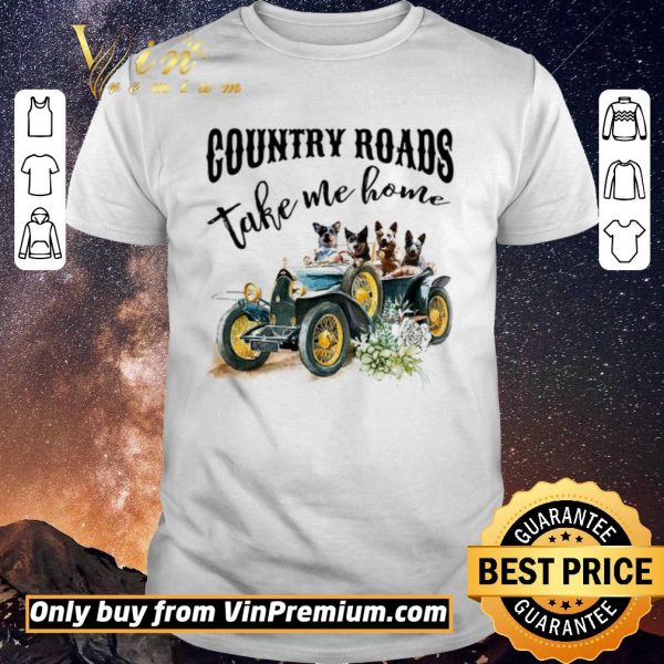 Hot Dogs Country Road Take Me Home shirt sweater