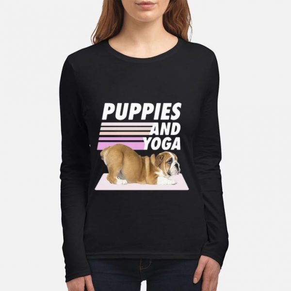 Nice Puppies And Yoga shirt