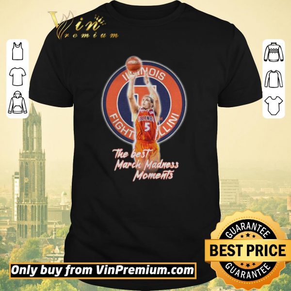 Original Illinois Fighting Illini the best March Madness Moments shirt sweater