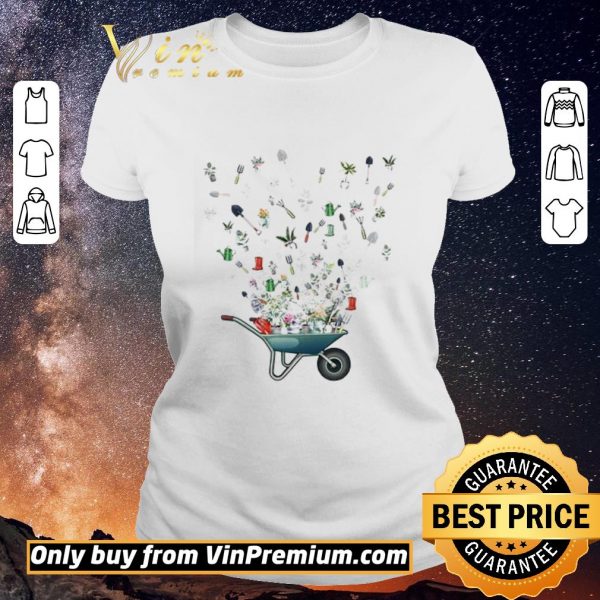 Nice Wheelbarrow garden flying shirt sweater