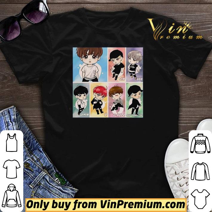 Chibi BTS band member shirt sweater