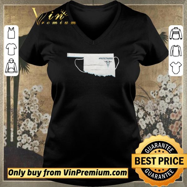 Official Oklahoma Face Mask Protect Nurses shirt sweater