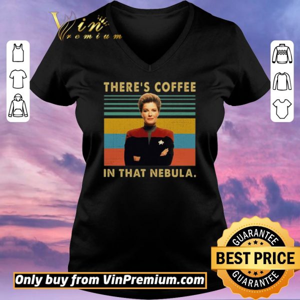 Pretty Kate Mulgrew There’s Coffee In That Nebula Vintage shirt sweater