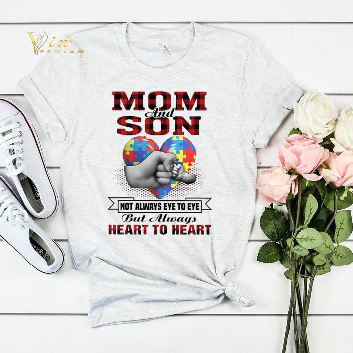 Autism Mon And Son Not Always Eye To Eye But Always Heart To Heart shirt sweater 4 - Autism Mon And Son Not Always Eye To Eye But Always Heart To Heart shirt sweater