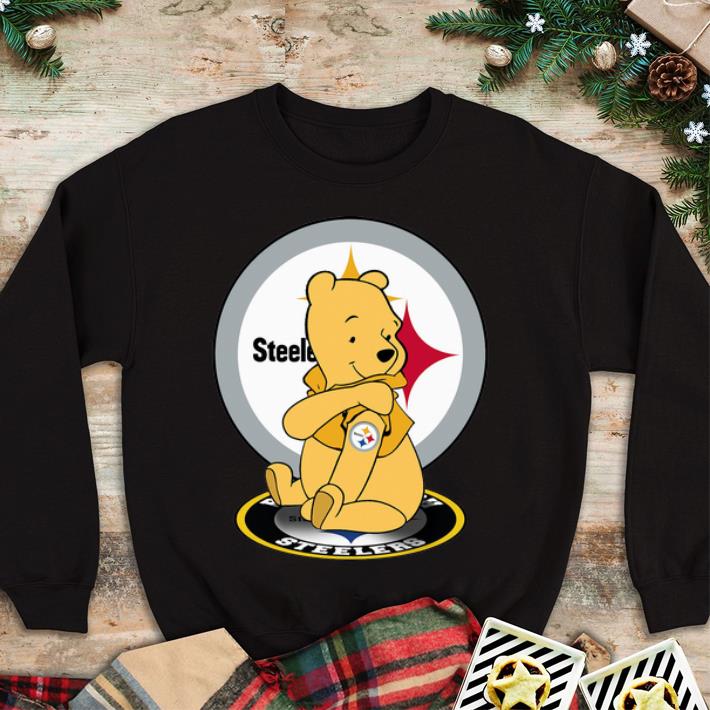 Awesome Winnie the Pooh Tattoo Pittsburgh Steelers shirt 4 - Awesome Winnie-the-Pooh Tattoo Pittsburgh Steelers shirt