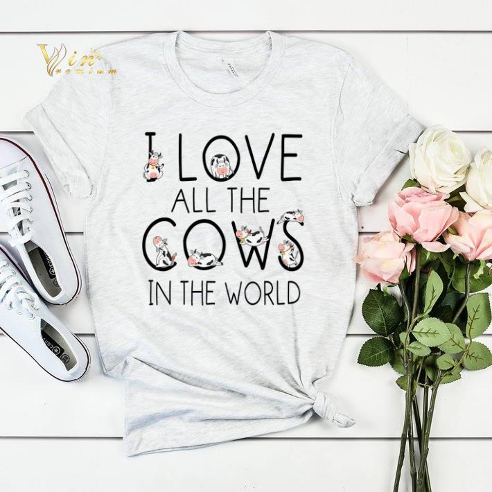 Cow I Love All The Cows In The World shirt sweater 4 - Cow I Love All The Cows In The World shirt sweater
