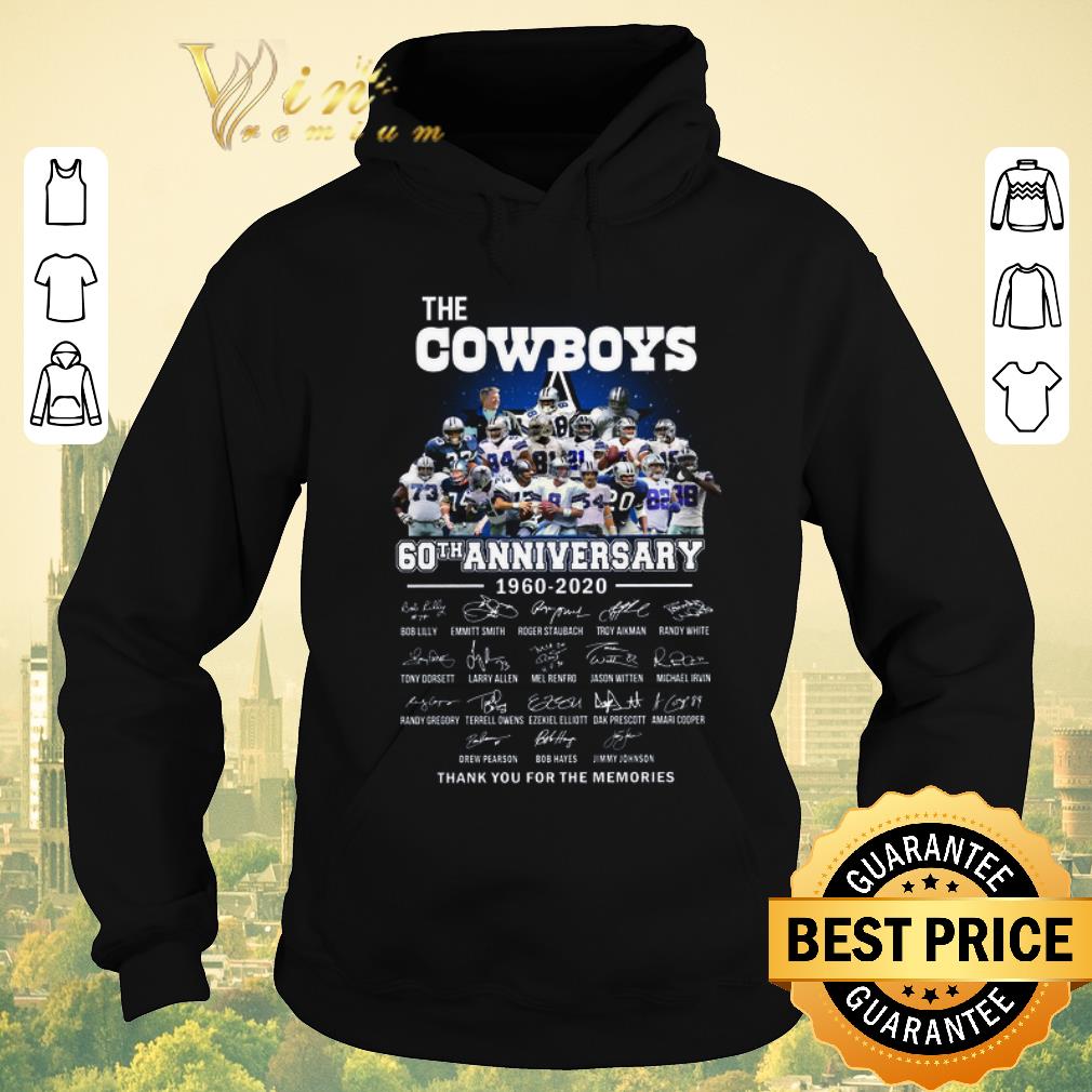 Funny The Cowboys 60th Anniversary 1960 2020 Signature Thank You For The Memories shirt sweater Funny The Cowboys 60th Anniversary 1960 2020 Signature Thank You For The Memories shirt sweater 4 - Funny The Cowboys 60th Anniversary 1960 2020 Signature Thank You For The Memories shirt sweater