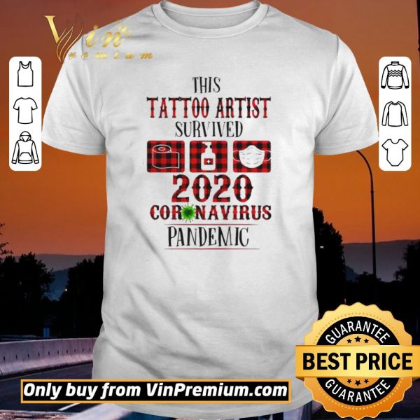 Funny This Tattoo Artist Survived shirt sweater