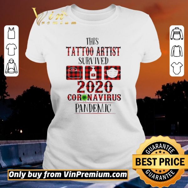 Funny This Tattoo Artist Survived shirt sweater