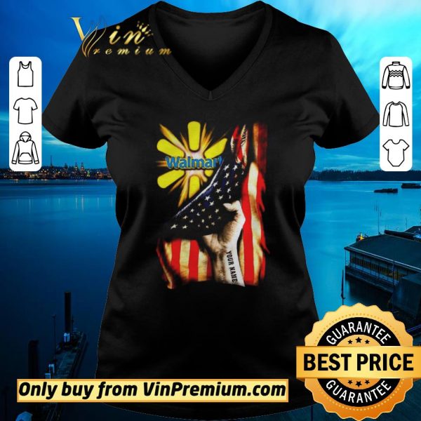 Funny Walmart Proud American Flag Personalized shirt sweater