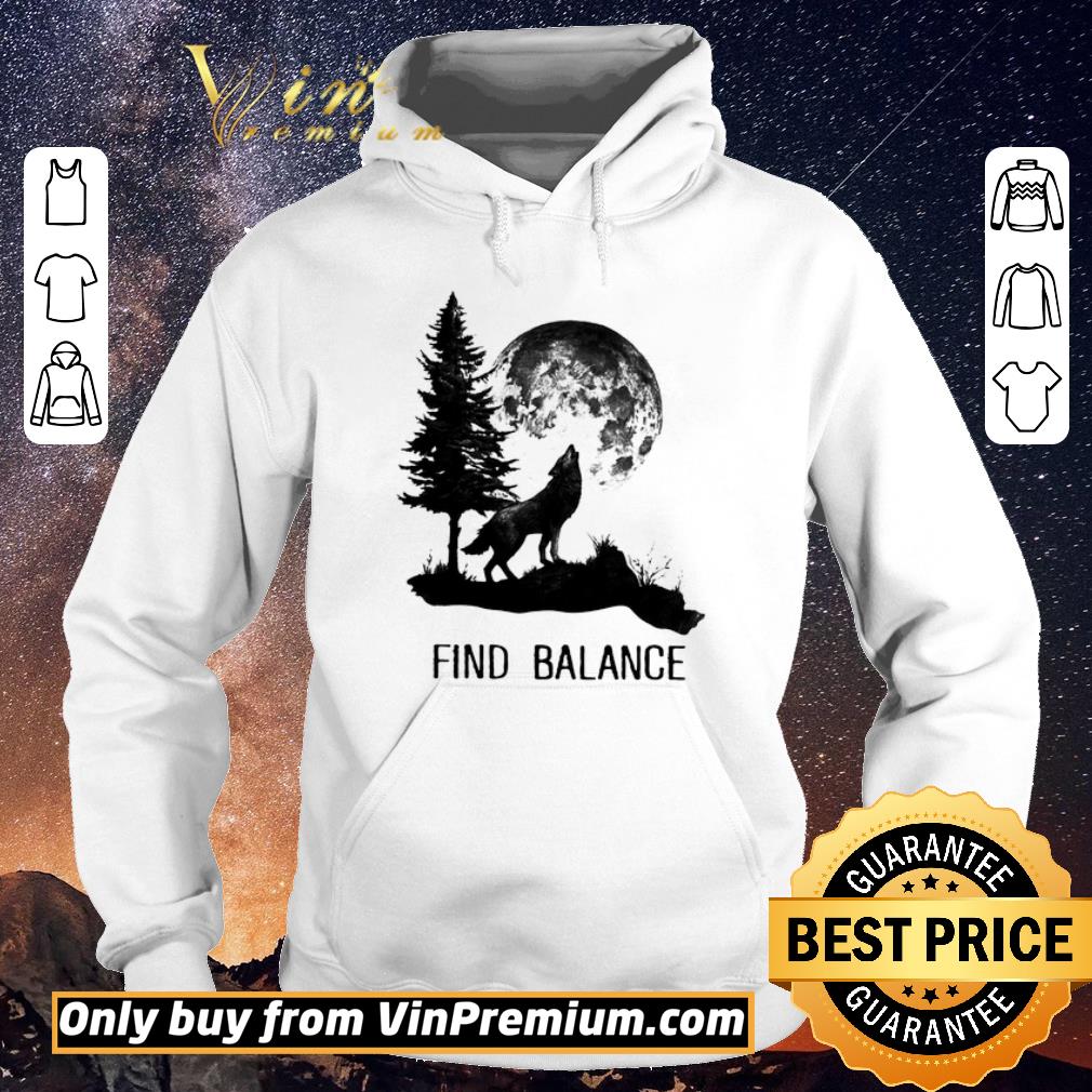 Funny Wolves Moon Find Balance shirt sweater 4 - Funny Wolves Moon Find Balance shirt sweater