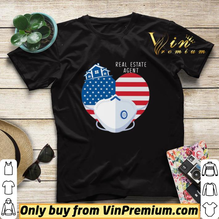 Heart American Flag Mask Real Estate Agent shirt sweater Heart American Flag Mask Real Estate Agent shirt sweater 4 - Heart American Flag Mask Real Estate Agent shirt sweater