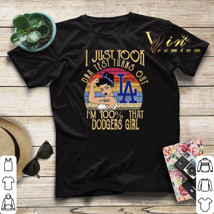 Los Angeles Dodgers I just took DNA test turns out I m 100 that Dodgers girl shirt sweater 4 - Los Angeles Dodgers I just took DNA test turns out I’m 100% that Dodgers girl shirt sweater