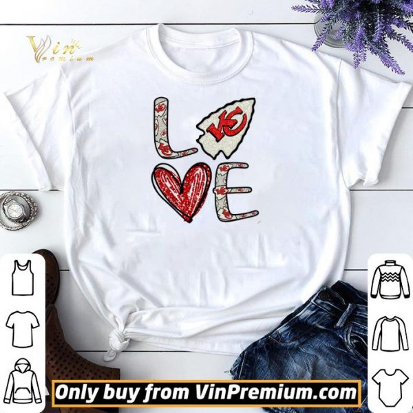 Love Kansas City Chiefs Logo shirt sweater