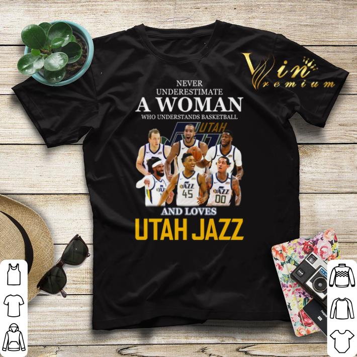 Never underestimate a woman who understand basketball and loves Utah Jazz shirt sweater 4 - Never underestimate a woman who understand basketball and loves Utah Jazz shirt sweater
